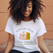 Support Your Local Library Custom スウェットシャツ