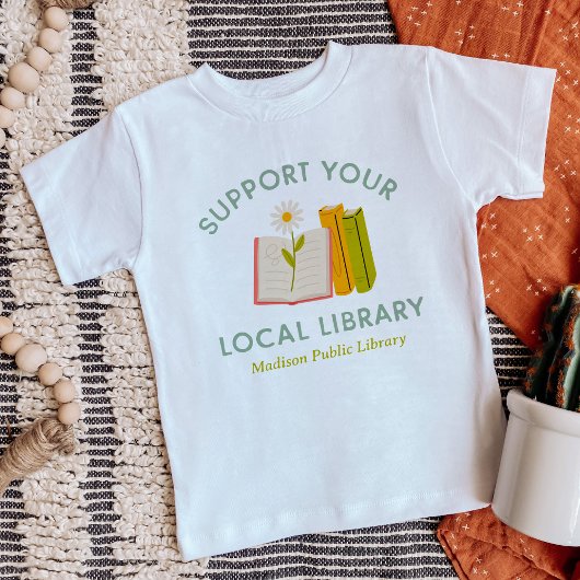 Support Your Local Library Custom Tシャツ