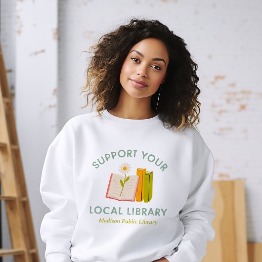 Support Your Local Library Custom Tシャツ