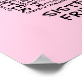 Supporting Loved Ones (Black Text) ポスター (角)