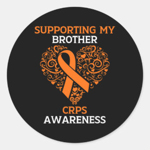 Supporting My Brother RSD CRPS認識度Month Ora ラウンドシール