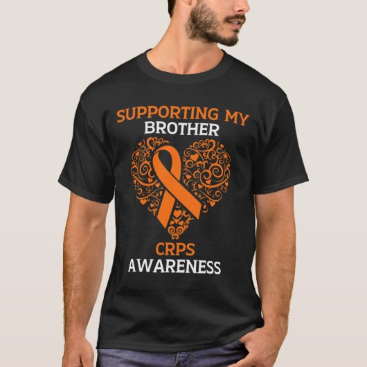 Supporting My Brother RSD CRPS認識度Month Ora Tシャツ (正面)