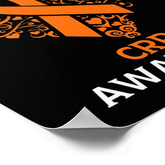 Supporting My Friend RSD CRPS認識度月Oran ポスター (角)