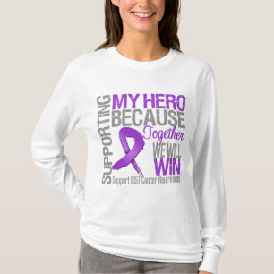 Supporting My Hero - GIST Cancer認識度 Tシャツ