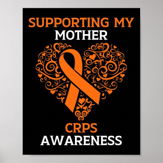 Supporting My Mother RSD CRPS認識度Month Oran ポスター (正面)