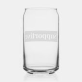 Supportive Vibes Can Glass ガラス缶 (裏面)