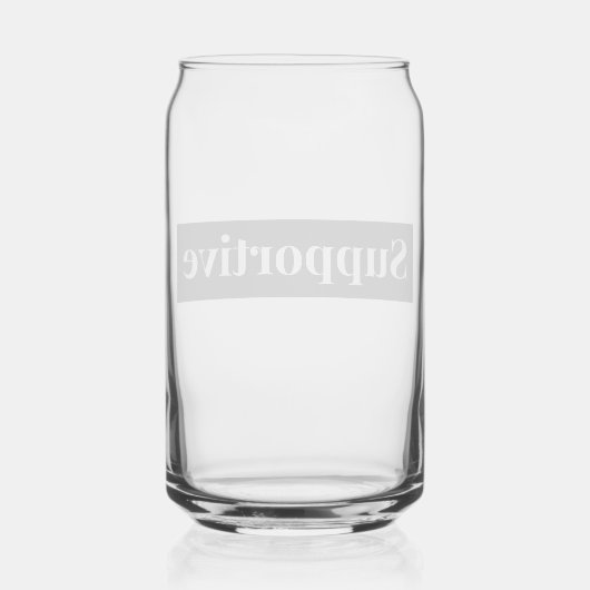 Supportive Vibes Can Glass ガラス缶 (裏面)