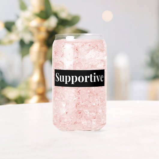 Supportive Vibes Can Glass ガラス缶 (インサイチュ (ウェディング))