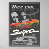 Supra A80高速で怒り狂った ポスター (正面)