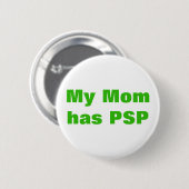 Supranuclearのパーソナライズで進歩的な麻痺PSP 缶バッジ (正面&裏面)