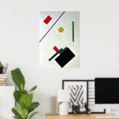 Suprematist Composition, 1915 ポスター (ホームオフィス)