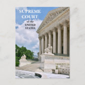 Supreme Court Building Washington DC Celebrate 250 ポストカード (正面)