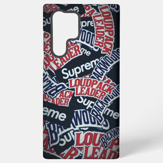 Supreme Graffiti Stickeサムスン電話ケース Samsung Galaxyケース (裏面)