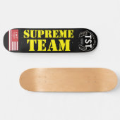 SUPREME TEAM Skateboard スケートボード (横)