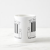 SupremeCourtHaiku.comのコーヒーカップ コーヒーマグカップ (中央)