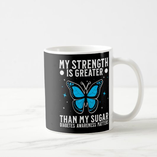 Suprt Diabetes Awareness Month Diabetes For Women  コーヒーマグカップ (右)