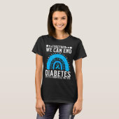 Suprt Diabetes Awareness Month For Diabetes Women  Tシャツ (正面フル)