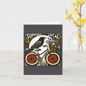 Suprt Local Artists  カード (黄色い花)