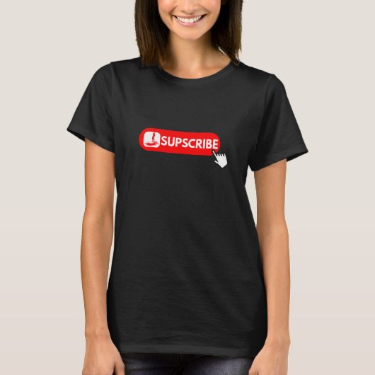 SupScribeに忘れは使用しない。パドルで立つ Tシャツ (正面)