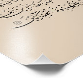 Surah Al Fatiha Islamic Calligraphy | Quran Art フォトプリント (角)
