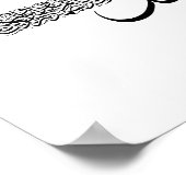 Surah Al Ikhlas, 4 Quls, Islamic Wall Art ポスター (角)