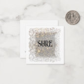 *~* SURE人間関係AP63フラットノートカード ノートカード (正面/裏面インサイチュ)