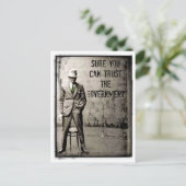 SuRe You CaN TRuST ThE GoVeRNMeNT PoSTCaRD ポストカード (スタンド正面)