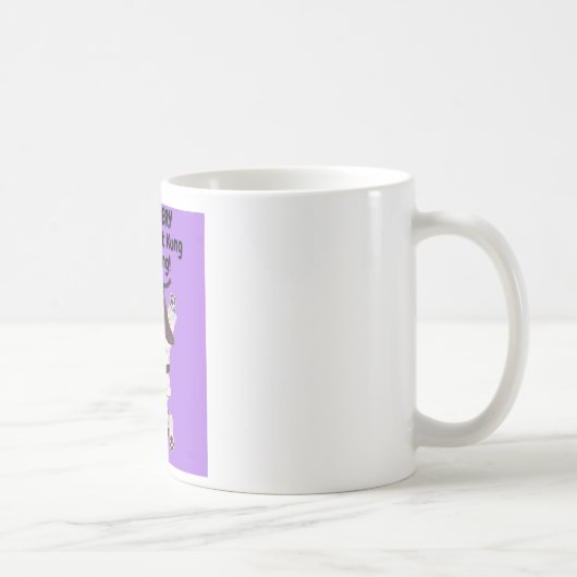 Surely EVERY Basset wasn't Kung Fu Fighting Mug コーヒーマグカップ (右)