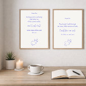 Surely Goodness and Mercy Psalm 23:6 Christian  ポスター