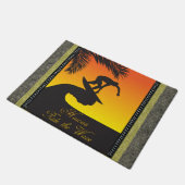 Surf：ハワイ島 ドアマット (アングル)
