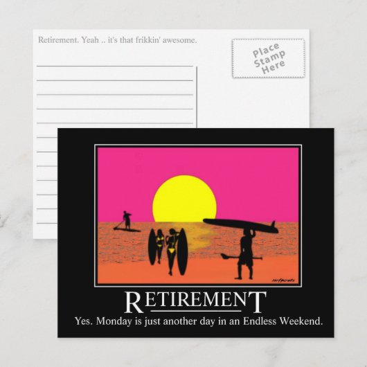 SURF：無限の週末 ポストカード (正面/裏面)