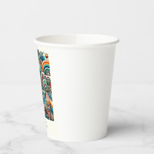 Surf à Hawaï 紙コップ (左)