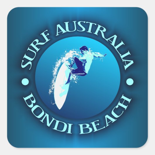 Surf Australia (Bondi) スクエアシール (正面)