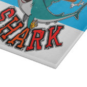Surf avec requin カッティングボード (角)