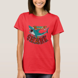 Surf avec requin tシャツ