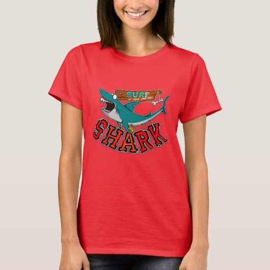 Surf avec requin tシャツ (正面)