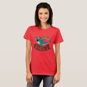 Surf avec requin tシャツ (正面フル)