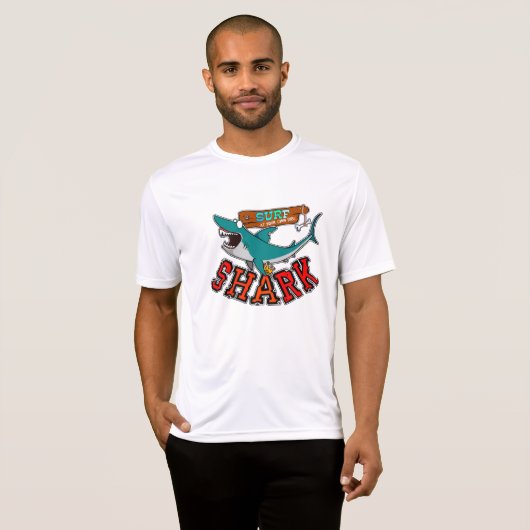 Surf avec requin tシャツ (正面フル)