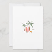Surf Beach Birthday Party Invitation 招待状 (裏面)