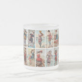 Surf Beauties of 1889 フロストグラスマグカップ (中央)