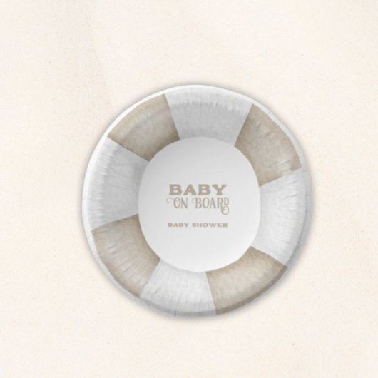 Surf Board Baby Shower Custom ペーパーボウル