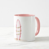 Surf Board Beach Lights マグカップ (正面右)