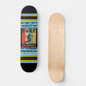Surf California Skateboard スケートボード (正面)