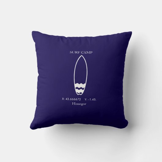 Surf Camp  クッション (裏面)