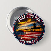 SURF CITY USA - 2026年7月4日  缶バッジ (正面&裏面)