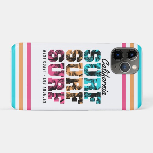 Surf Dreams: California Sunset Edition Case-Mate iPhoneケース (裏面(横))