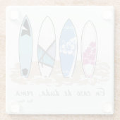 Surf. En caso de duda, rema ガラスコースター (裏面)