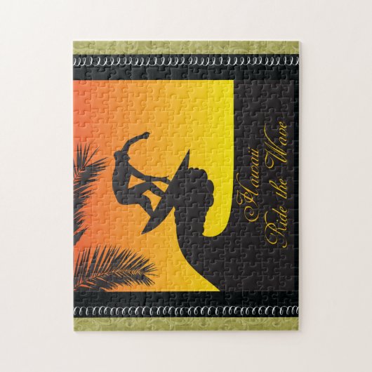 Surf:Hawaii Jigsaw Puzzle ジグソーパズル (縦)