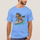 Surf Horse gift Tシャツ (正面)