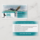 Surf Instructor | Surfboard Active Sports 名刺 (正面/裏面)